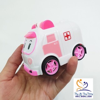 Bộ 4 xe ROBOCAR POLI chạy đà (không biến hình)