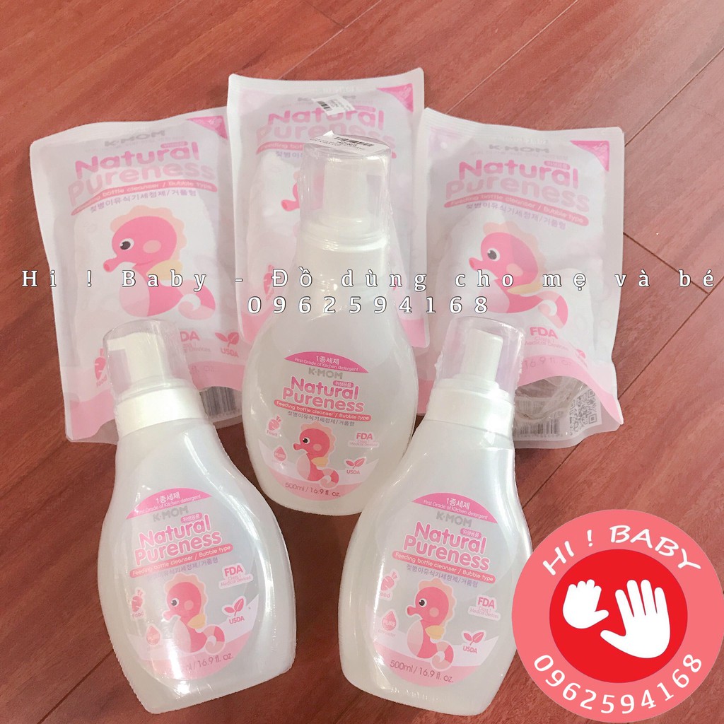 ****NƯỚC RỬA BÌNH SỮA, PHỤ KIỆN K-MOM (CHÍNH HÃNG)