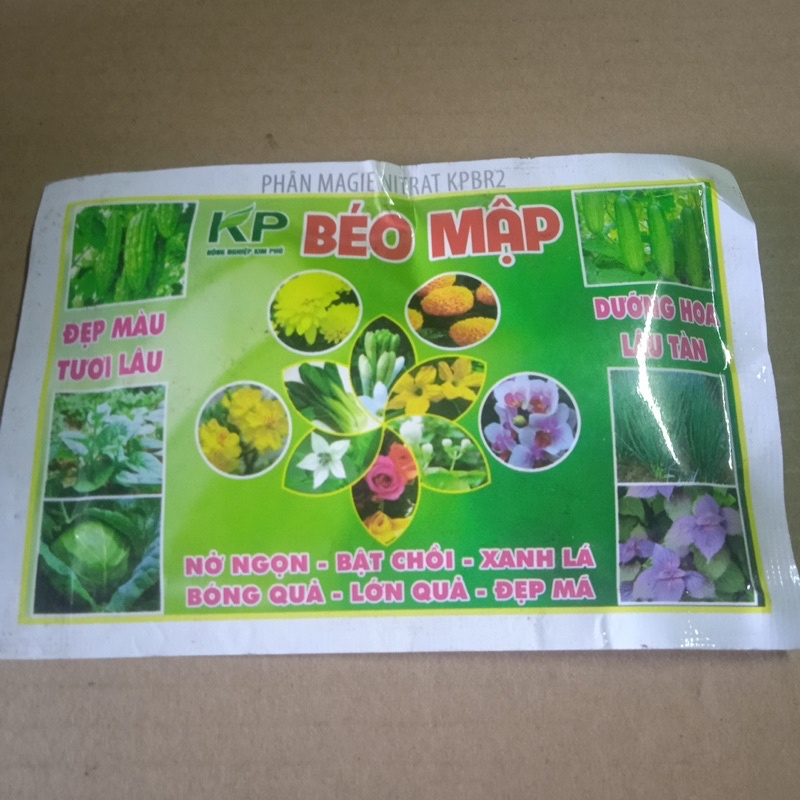 BÉO MẬP - Phân bón mập cây, nở ngọn, phì gốc, to củ, mập cọng, mập gốc, đẻ nhánh, bung chèo