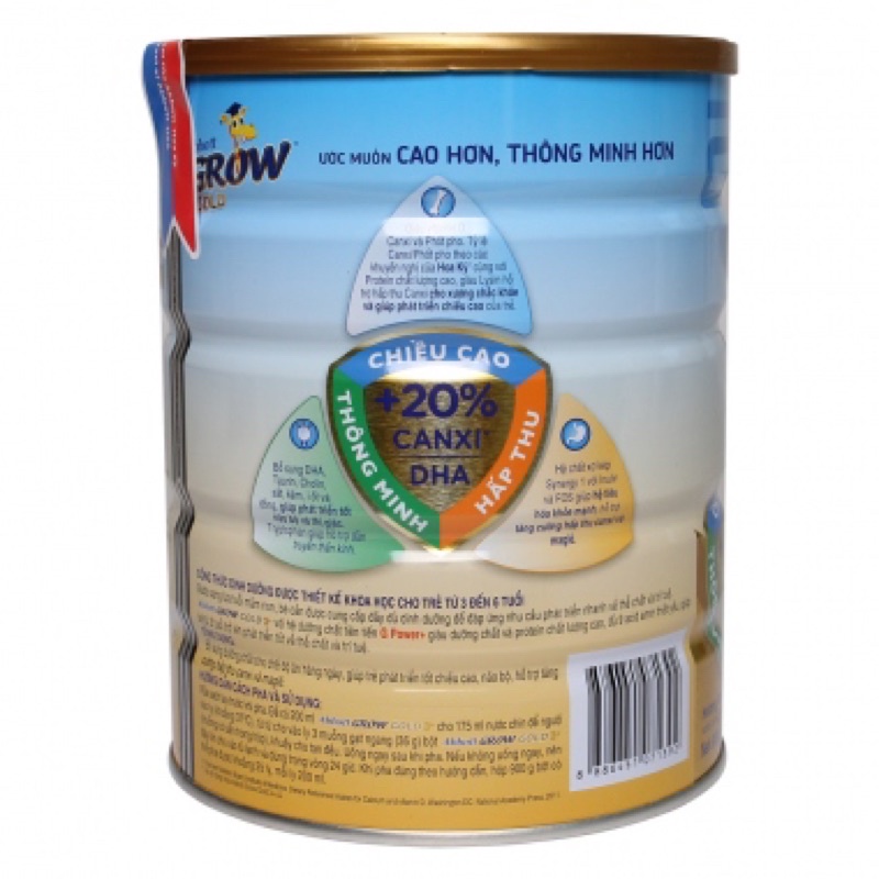 Sữa Bột Abbott Grow Gold 6+ 900g