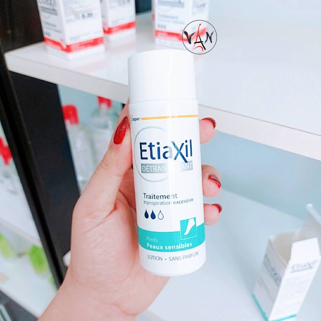 Lotion Etiaxil Ngăn Ngừa Hôi Chân, Kháng Khuẩn Cho Da Nhạy Cảm Lên Đến 72h -100ml