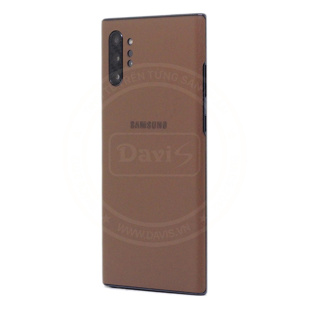 Miếng dán da bò thật cho Samsung Galaxy Note 10 Plus - Note 10 Thương hiệu Davis