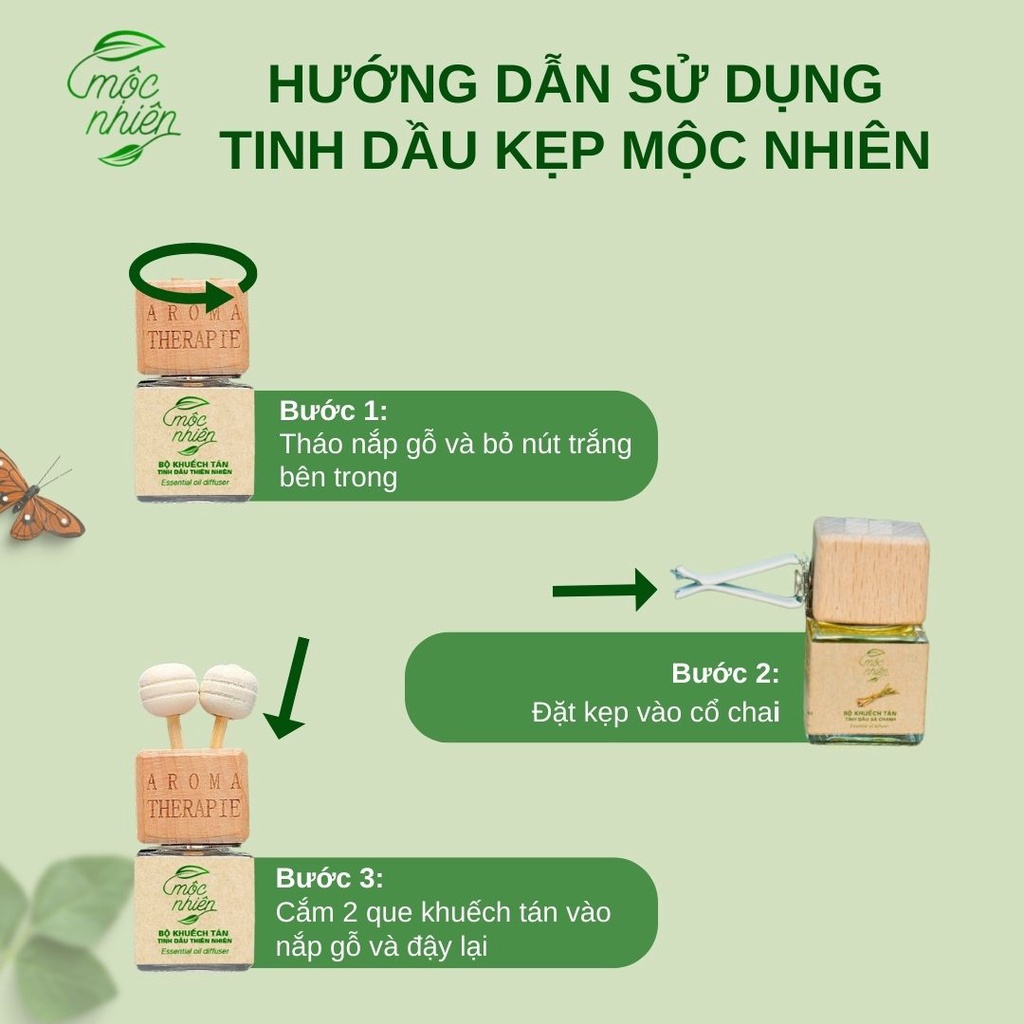 Tinh dầu thơm kẹp cửa gió điều hòa ô tô, quạt, điều hòa không khí | BigBuy360 - bigbuy360.vn