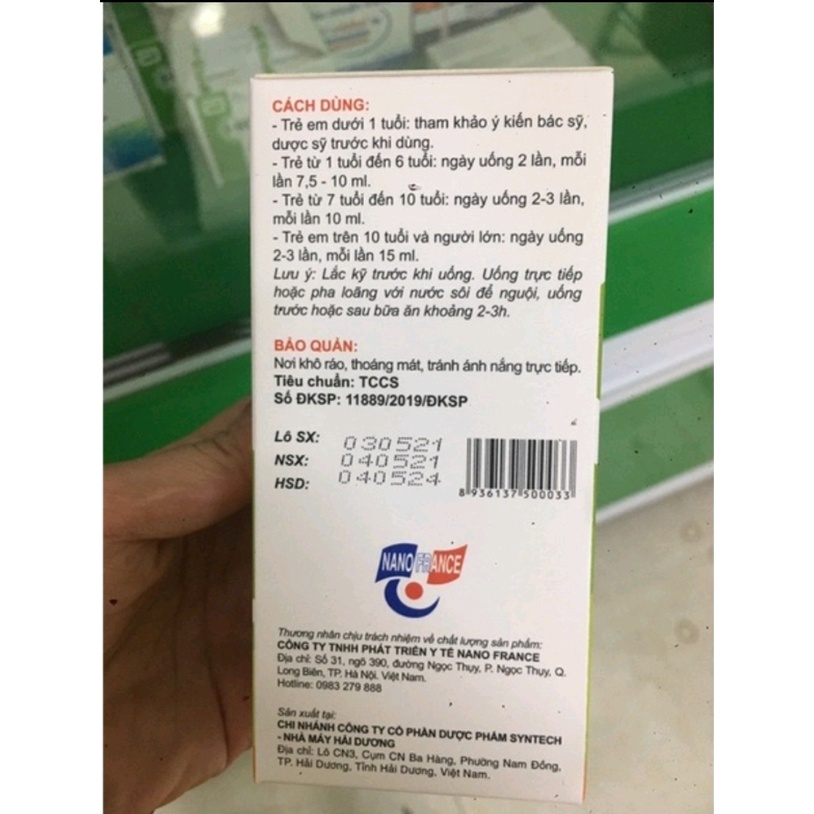 QAnecare 100ml - Bổ sung men vi sinh, kích thích tiêu hóa hiệu quả