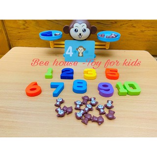 Cân khỉ cho bé học toán - Đồ chơi cho bé học toán