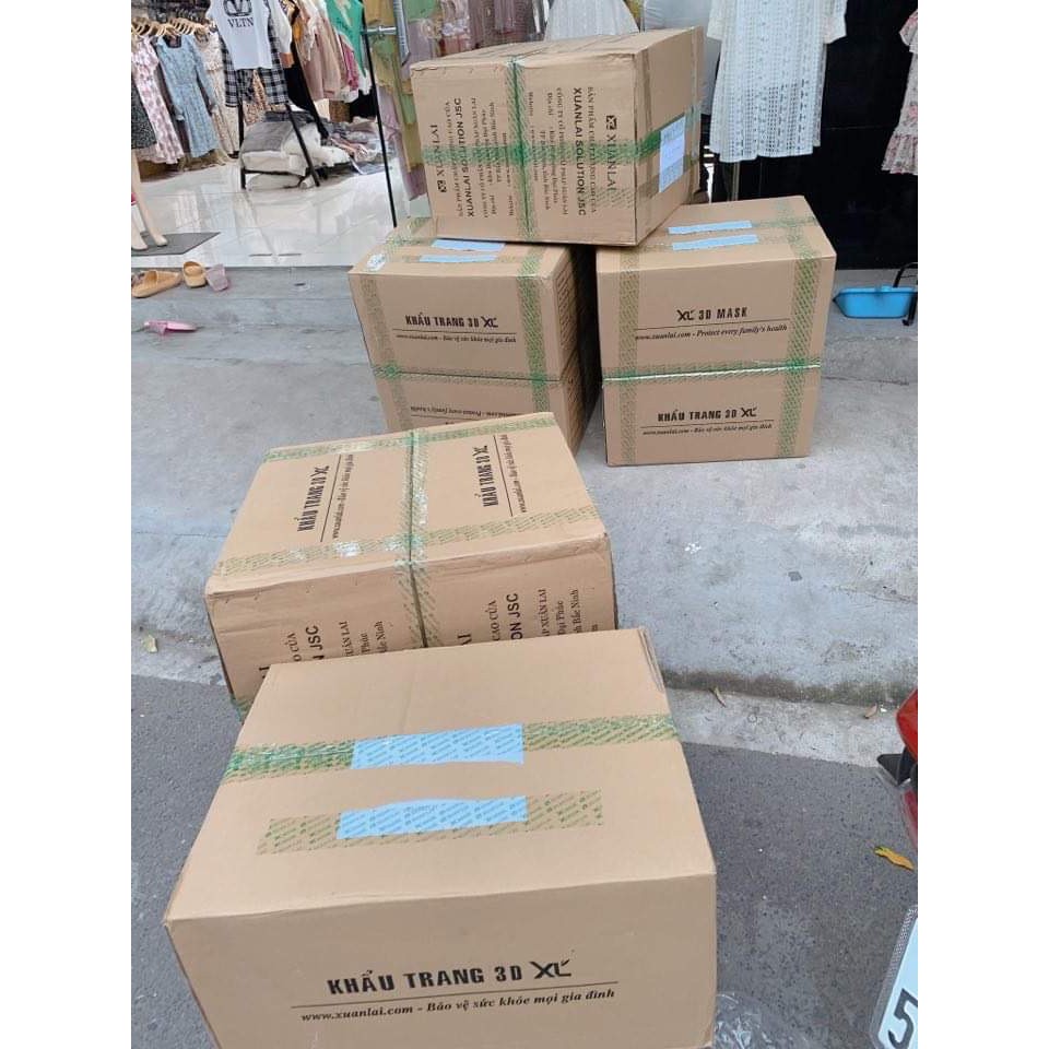 Hộp 50 chiếc Khẩu Trang 3D Mask XL Xuân Lai | BigBuy360 - bigbuy360.vn