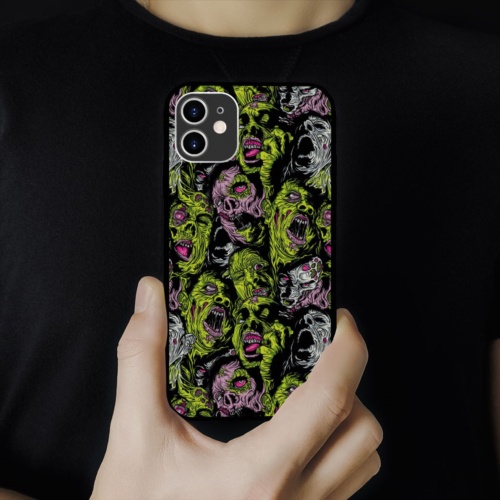 Ốp lưng iphone SAMSUNG hình horror monster collage art op art có hình  cho các dòng iPhone PAP20210643