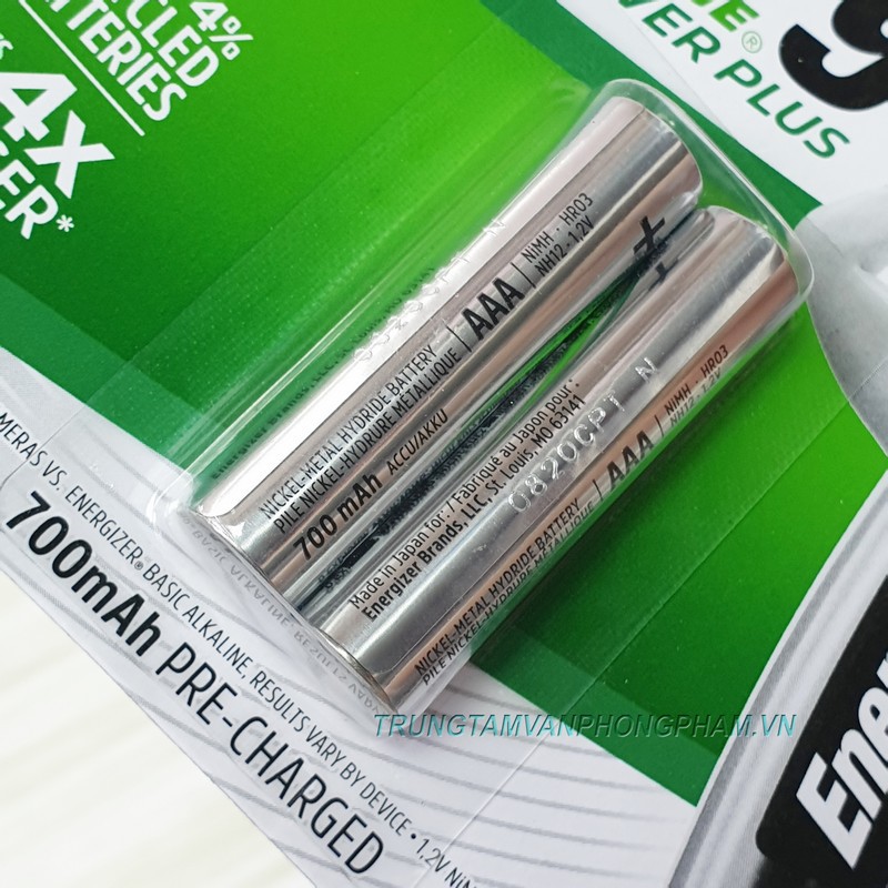 Pin sạc AAA Energizer 700mah