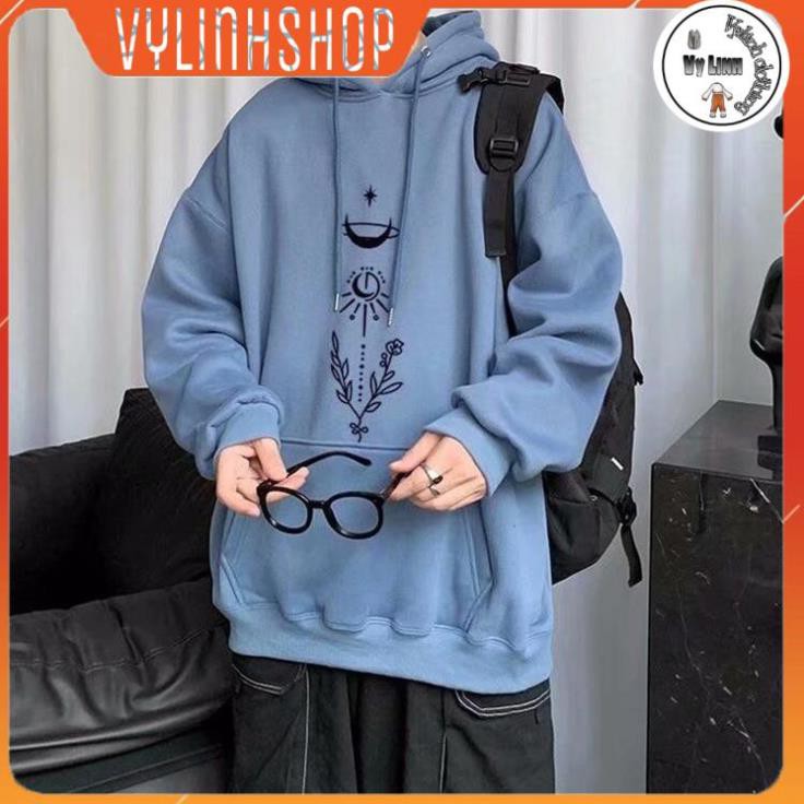 Hoodie nam VYLINHSHOP Áo hoodie dáng rộng in họa tiết hoạt hình phong cách Nhật Bản thời trang cho nam và nữ size M-5XL