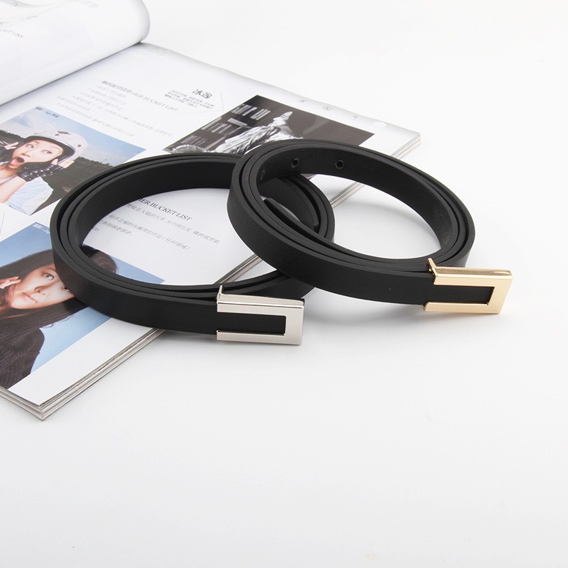 Thắt lưng váy đơn giản thắt váy áo sơ mi Phụ kiện thắt lưng có đục lỗ cho nàng