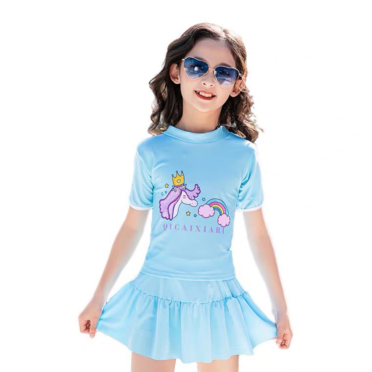 Bộ bơi Pony bé gái