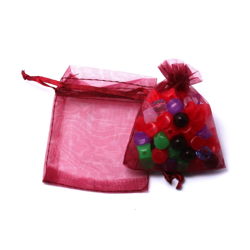 BEADIA Set 10 Túi Rút Đựng Trang Sức 7x9cm 9x12cm 10x15cm 13x18cm