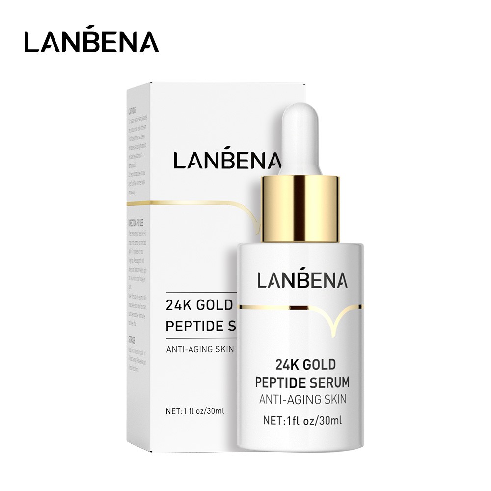 Serum Lanbena Tinh Chất Peptide Và Vàng 24k Ngừa Nếp Nhăn Và Lão Hóa Hiệu Quả 30ml