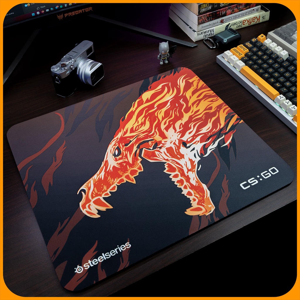 Lót Chuột Chuyên Game FPS, Mouse Pad bề mặt SPEED 450x400x6 mm