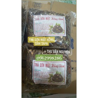 Freeship xtra_500g Trà sơn mật hồng sâm