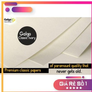 GIẤY GANGLO ĐỊNH LƯỢNG 300g/m2 -A3 size thiếu(tập 10 tờ)