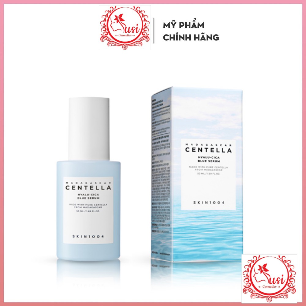 Tinh chất cấp ẩm chuyên sâu làm sáng da Skin1004 Madagascar Centella Hyalu-cica Blue Serum 50ml