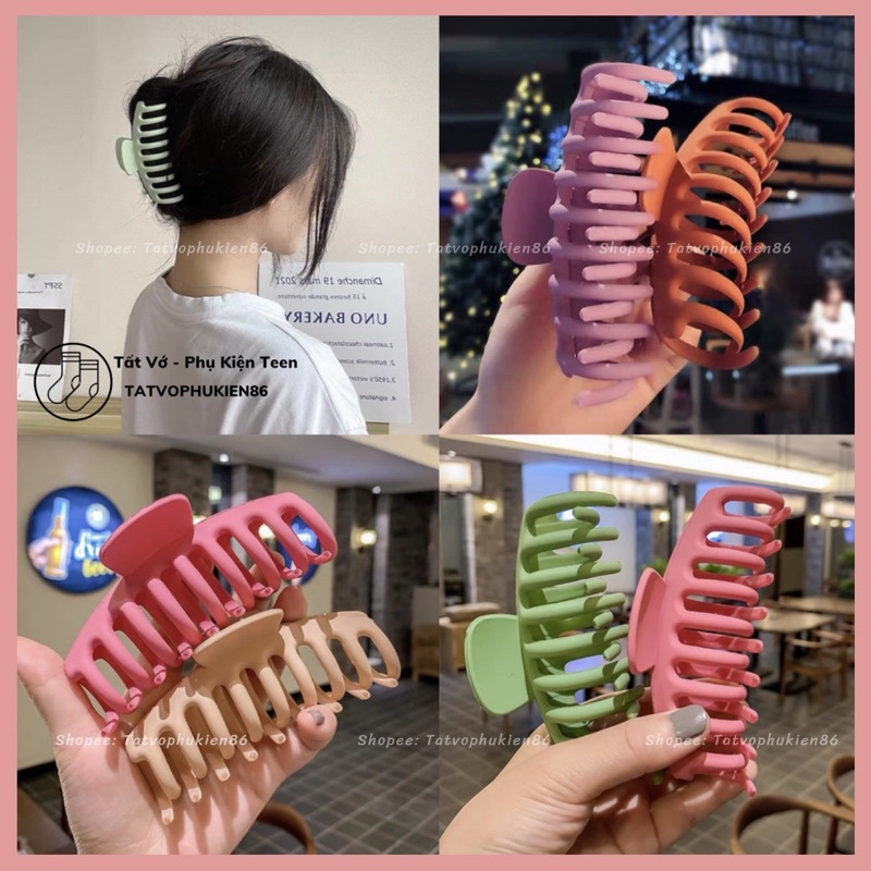 Kẹp tóc càng cua 💥32 FREESHIP💥Kẹp tóc hàn quốc -size lớn nhiều màu siêu hot