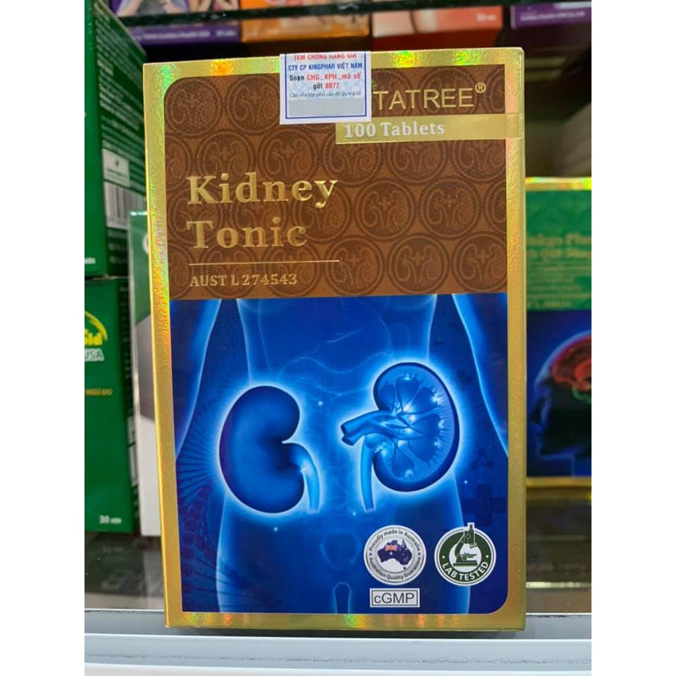 [CHÍNH HÃNG] Bổ thận, tráng dương, đau lưng, mỏi gối, yếu sinh lý - Vitatree Kidney Tonic - Hàng Úc