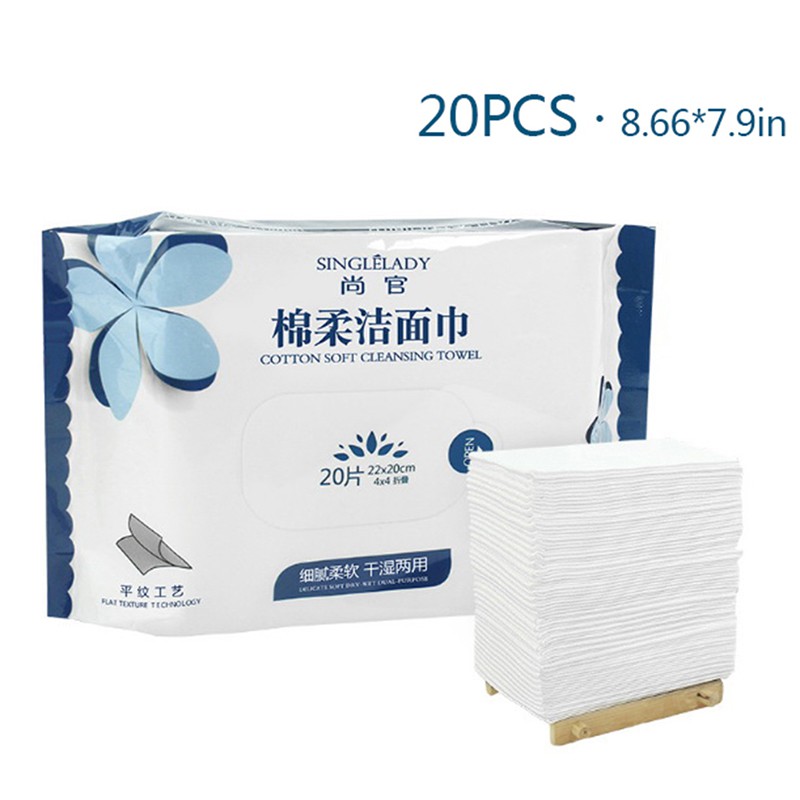 [qingyu]Disposable Cotton Makeup Remover Towel Face Hand Towels Travel Beauty #3