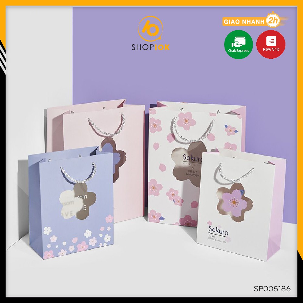 Túi quà giấy đẹp,Túi đựng quà có dây xách cầm tay dùng trong sự kiện ,ngày lễ - SP005186 | BigBuy360 - bigbuy360.vn