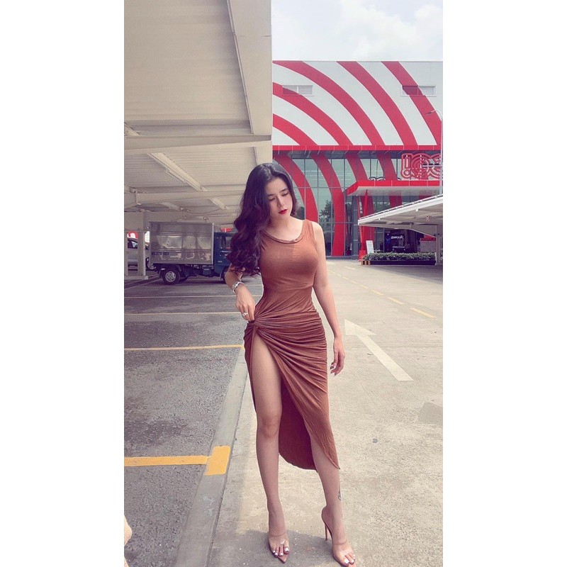 váy xoắn hông (kèm video ảnh thật) | BigBuy360 - bigbuy360.vn