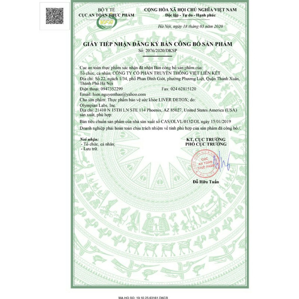 [Mã 66FMCGSALE hoàn 8% xu đơn 500K] Viên Uống LIVER DETOX Bảo Vệ Chức Năng Gan (60 Vien) | BigBuy360 - bigbuy360.vn