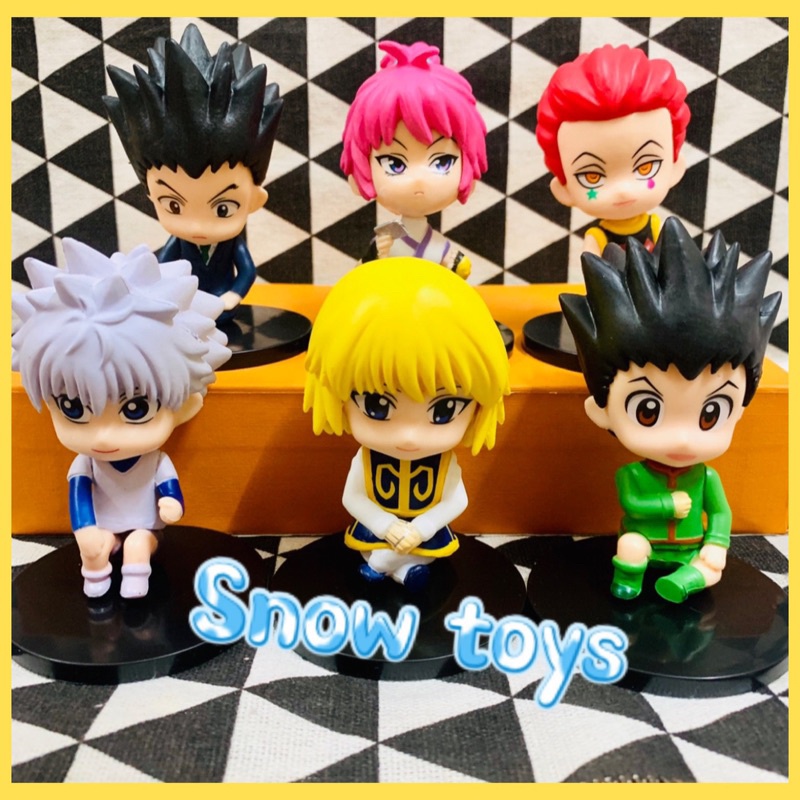 Mô Hình Thợ Săn Tí Hon nhân vật Chrollo Lucilfer , Gon Freecss , Kurapika , killua figure Hunter X Hunter