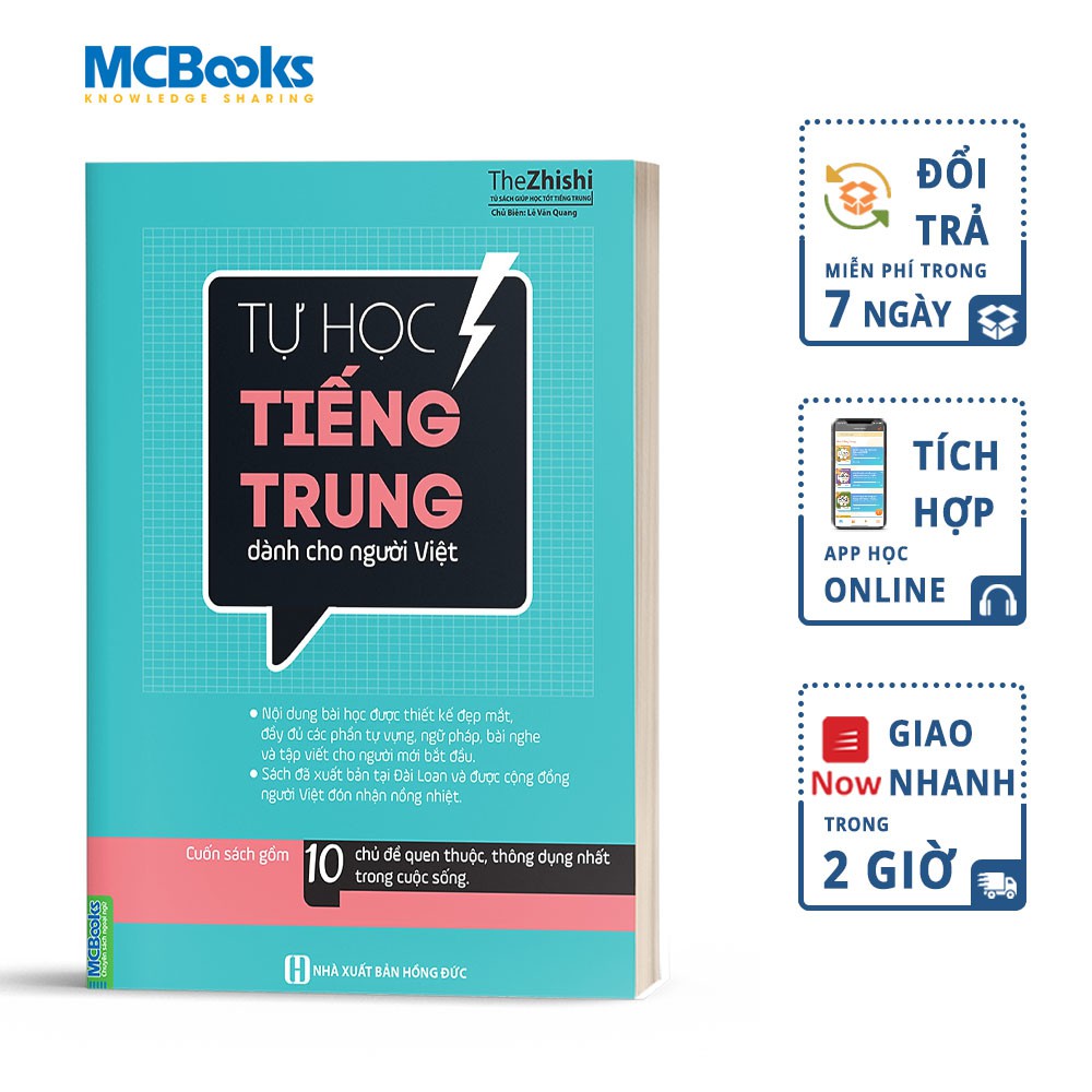 Sách - Tự Học Tiếng Trung Dành Cho Người Việt Phiên Bản 2020