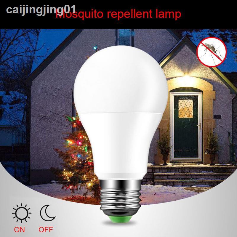 Bóng Đèn led Cảm Biến Ánh Sáng Cam Đỏ Chống Muỗi Tiết Kiệm Năng Lượng