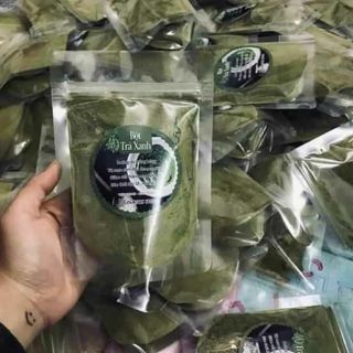 Bột trà xanh đắp mặt