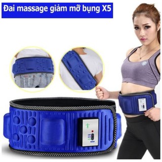 CHẤT VỚI BỘ ĐAI NỊT BỤNG GIẢM CÂN MÁY MASSAGE GIẢM MỞ BỤNG GIÚP CHO EO THON ĐẸP
