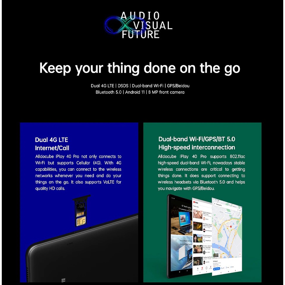 Máy tính bảng AlldoCube iPlay 40 Pro