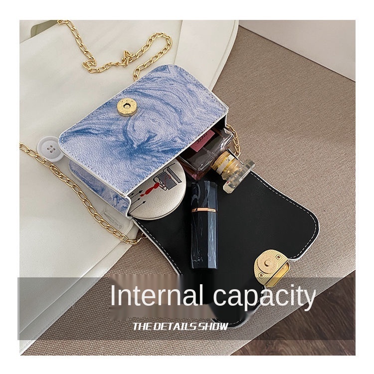 Túi đeo chéo xách tay dáng vuông nhỏ mẫu 2022 phong cách Hàn Quốc thời trang mùa xuân dành cho nữ