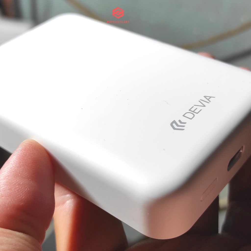 Pin Sạc Dự Phòng Không Dây Buyfastcart K3 10.000mAh Công Suất 15W - Hàng chính hãng