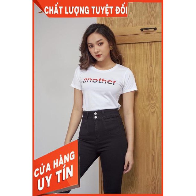 [Mã WASTMAY giảm 15% tối đa 30K đơn 150K] QUẦN JEANS ÔM ĐÁY CAO TÚI U cạp 2 nút- ảnh thật shop chụp | BigBuy360 - bigbuy360.vn