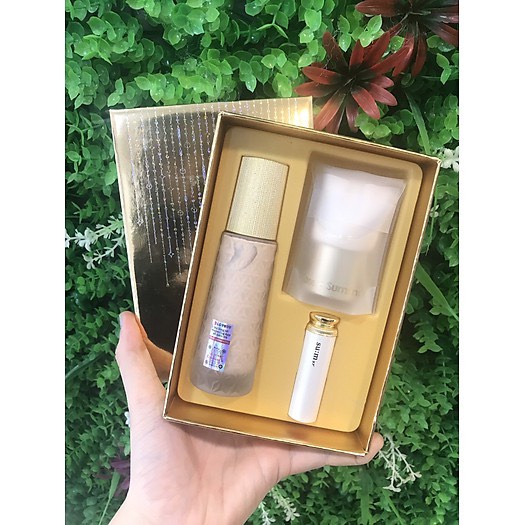 Set kem nền sum Losec Summa Velvet Cover Foundation 01