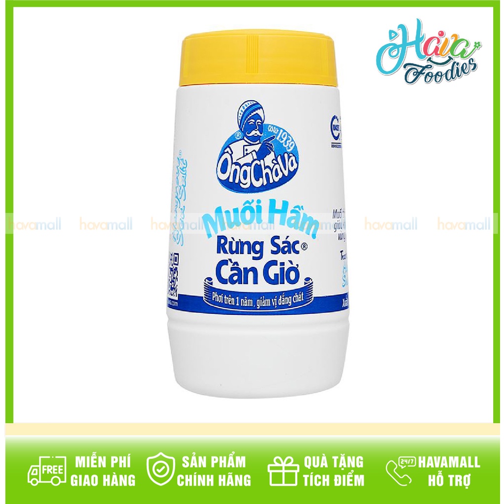 [HÀNG CHÍNH HÃNG] Muối Hầm Rừng Sác Cần Giờ Ông Chà Và 200gr