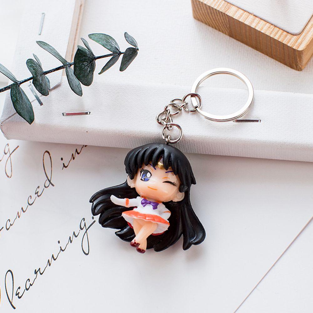 DARNELL Sailor Moon Móc Khóa Hình Thủy Thủ Mặt Trăng Xinh Xắn