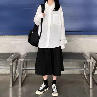 Áo sơ mi BIG size, áo sơ mi trằng oversize phom to