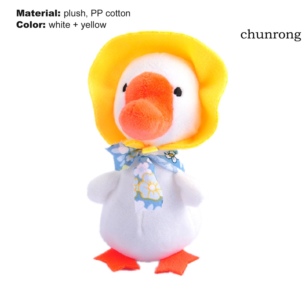 Cr Móc Khóa Vịt Nhồi Bông Dễ Thương