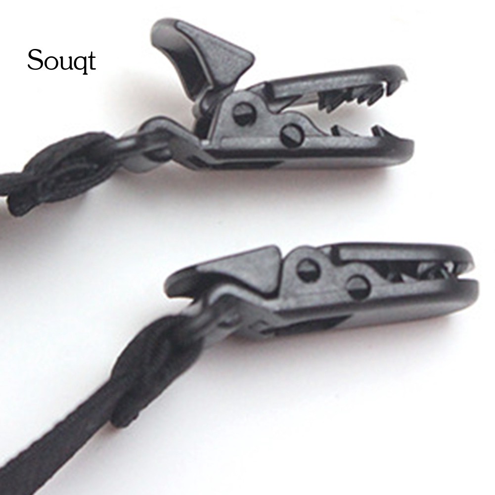 SQ 2Pcs Motorcycle Bike Stirrup Pants Clips Leg Boot Elastic Adjustable Straps