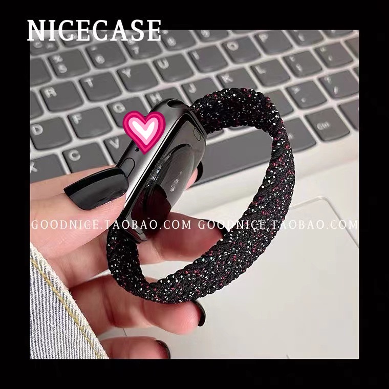 Dây Nylon Bện 2022 Cho Đồng Hồ Apple 49mm 45 41 44mm 40mm 45mm 41mm 42 38Mm i-Watch series ultra 8 7 6 SE 5