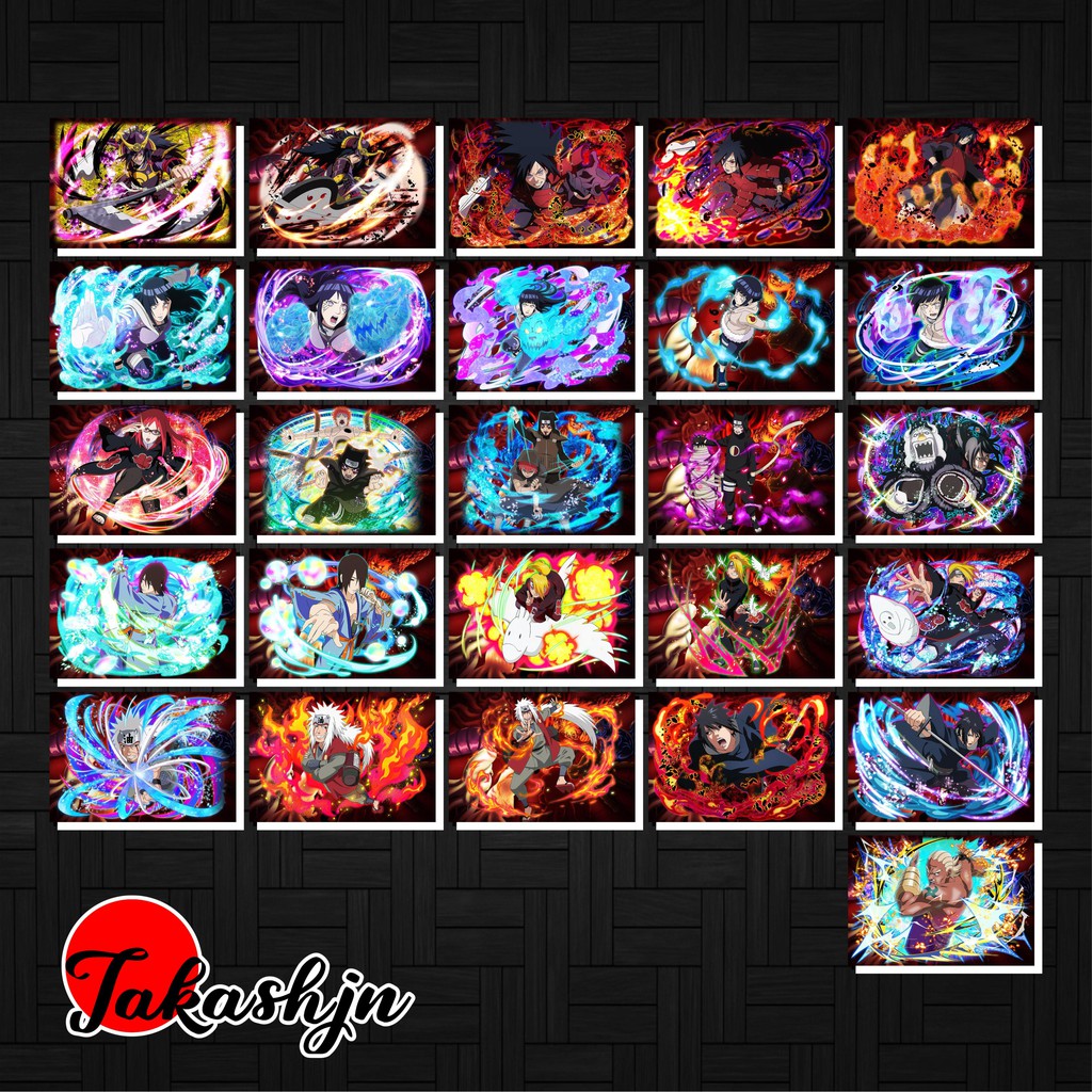 Thẻ bài Naruto: Ultimate Ninja Blazing 6.3 x 9 cm - Phần 2