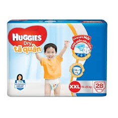 [ĐỦ SIZE] Tả Quần Huggies Đại M40/L36/XL32/XXL28