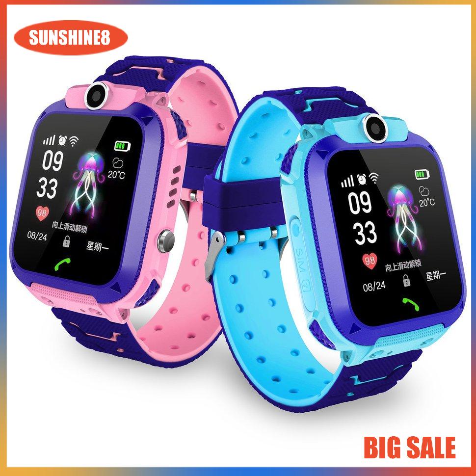 【SUN】Smart Watches GPS Touch Screen Multifunctional Children Waterproof Watch