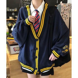 Áo khoác cardigan unisex vermont dưới 65kg - Áo khoác nữ cardigan dáng rộng - Áo khoác nỉ cardigan unisex hottrend