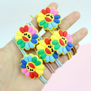 Dây buộc tóc hoa mặt trời