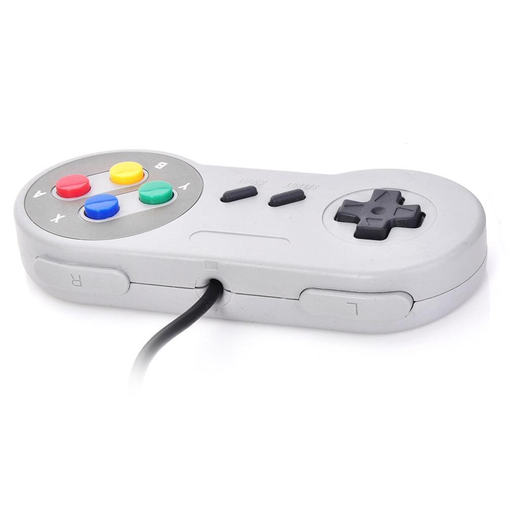 Tay cầm chơi game 4 nút Nintendo SNES cho máy tính tiện dụng