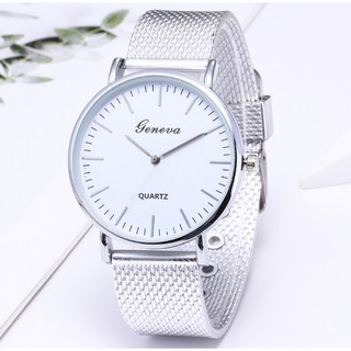 Đồng Hồ Nam Nữ GENEVA Dây Lưới Tinh Tế
